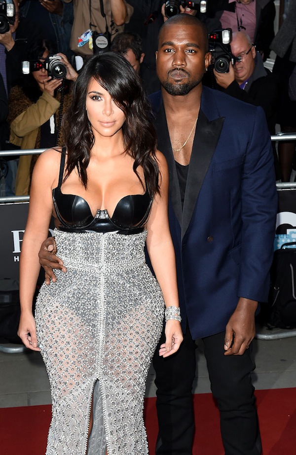 Kim Kardashian and Kanye West