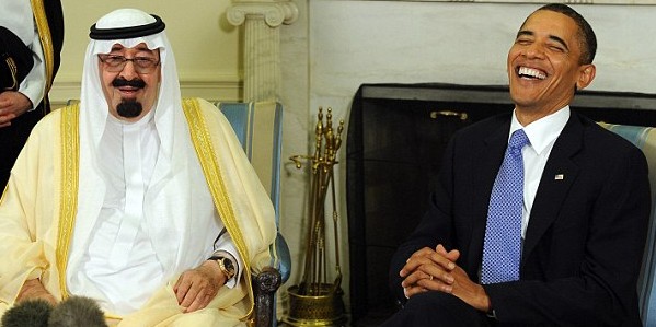 (Late King Abdullah and President Barrack Obama. Photo: REX)