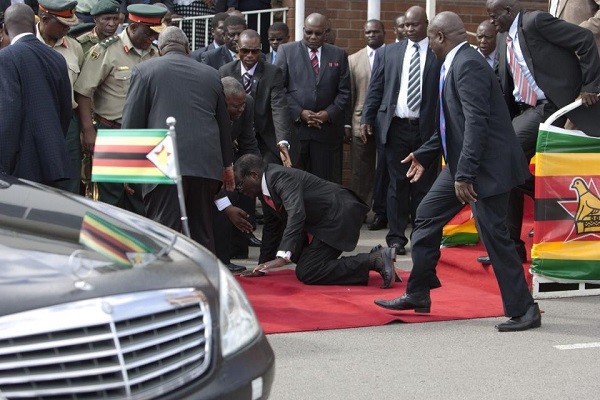 Zimbabwe Mugabe Fall