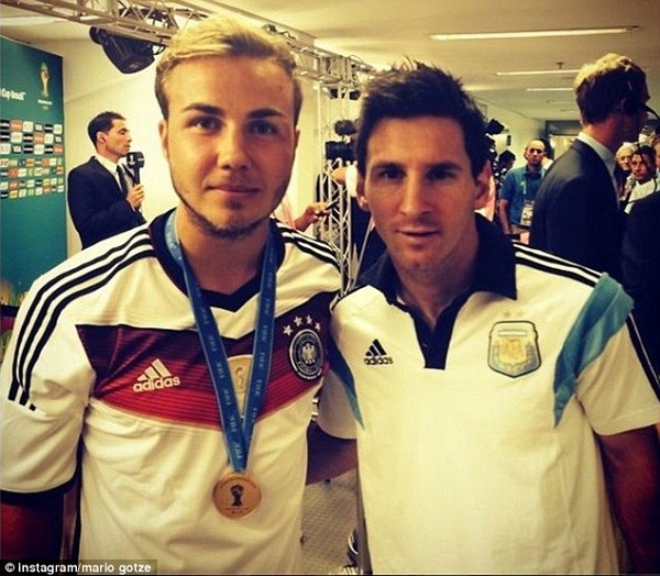 Gotze and Messi