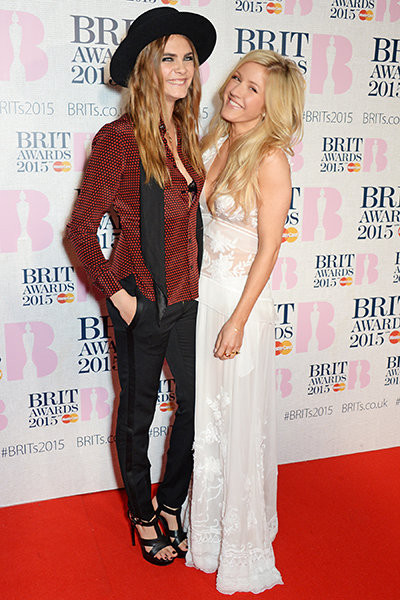 Cara Delevingne and Ellie Goulding