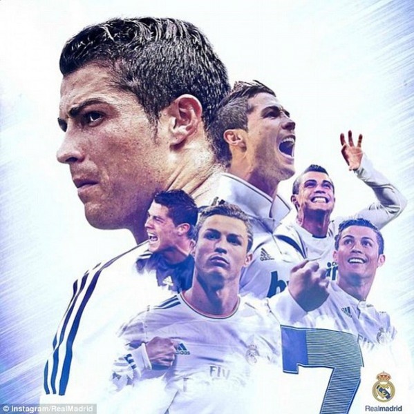 Cristiano Ronaldo celebrates his 30th birthday on Thursday and Real Madrid posted this montage