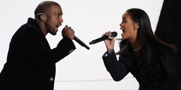 Kanye West and Rihanna