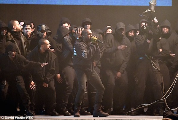 Kanye West's BRIT performance 04