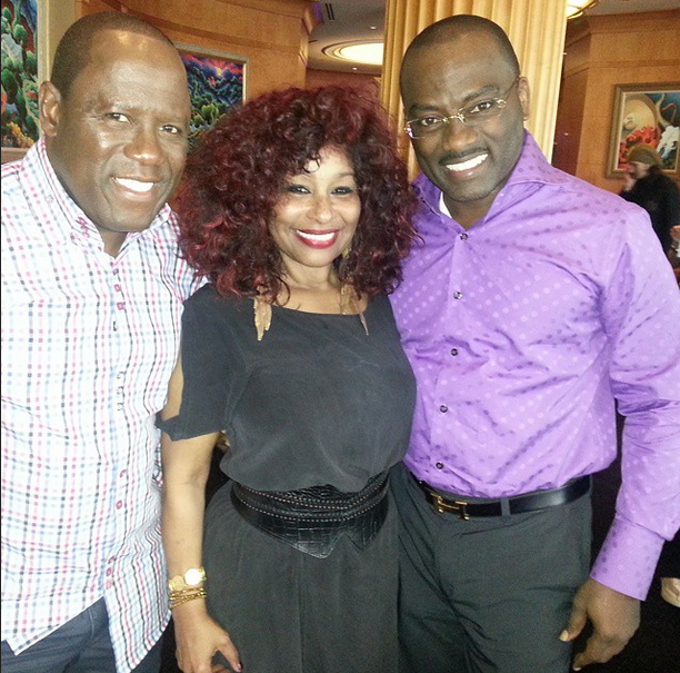 Kenny, D1 and Chaka Khan