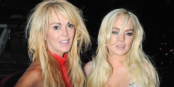 Lindsay Lohan and Dina