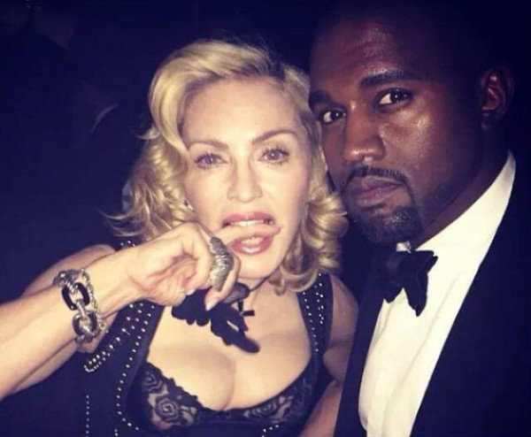 (While Madonna is a fan of Kanye West, she doesn't always agree with his infamous rants. Photo: Filed)