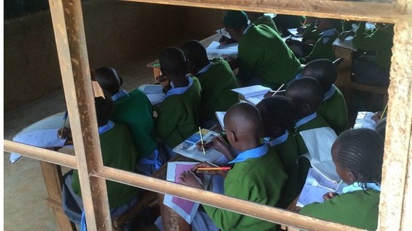 Ms Sitienei says she wants to inspire children who do not go to school