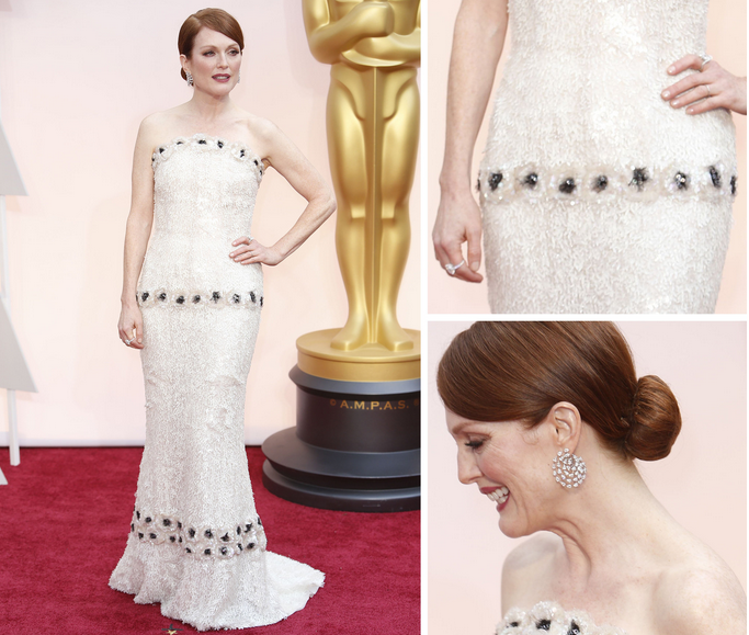 (Julianne Moore wins best actress at the Oscars. Photo: New York Times)