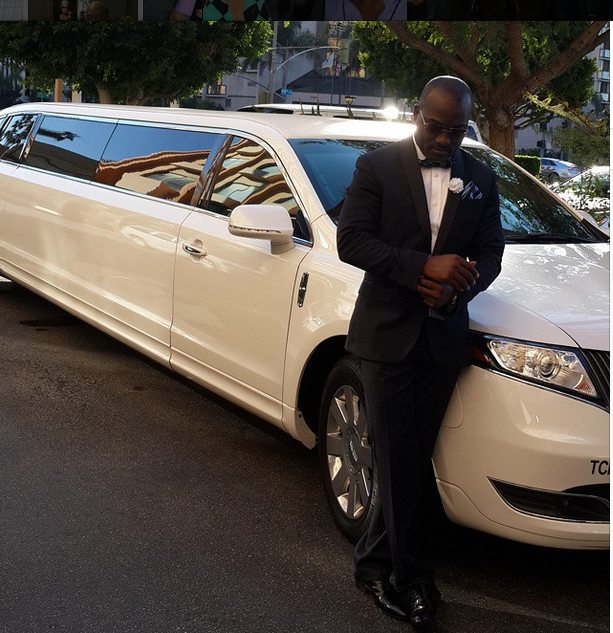 Dayo Adeneye at the 57th Grammy Awards