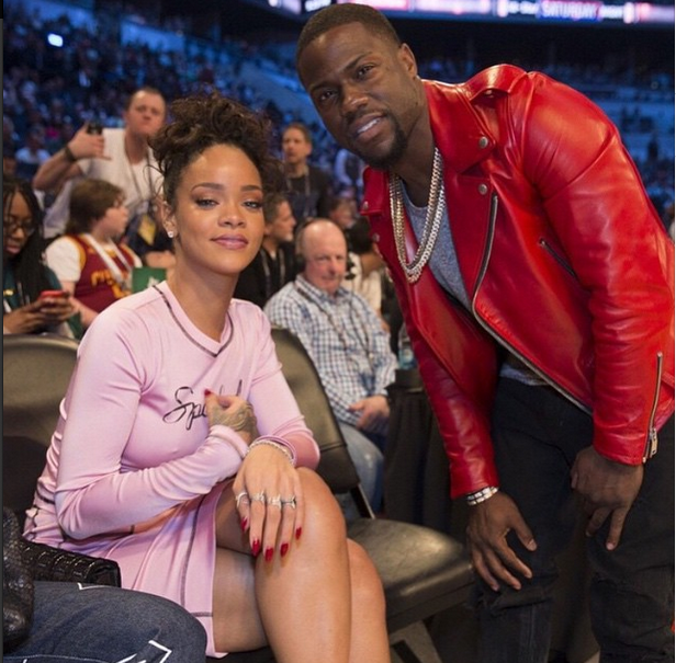 Rihanna and kevin Hart