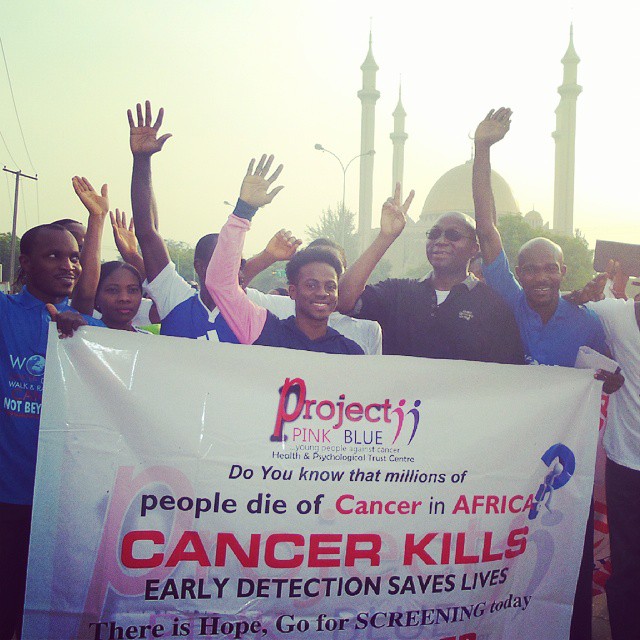 (Korede Bello joins The Movement to Stop Cancer in Africa)