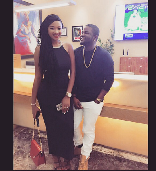 Skales and his boo of 3 years, Sasay.