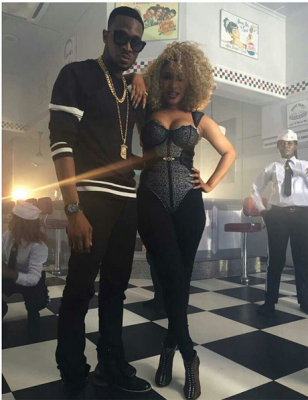 Dbanj and Tonto Dikeh.