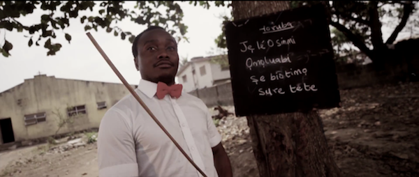 Brymo in 'Ję lé o sinmi' video. Photo: Youtube
