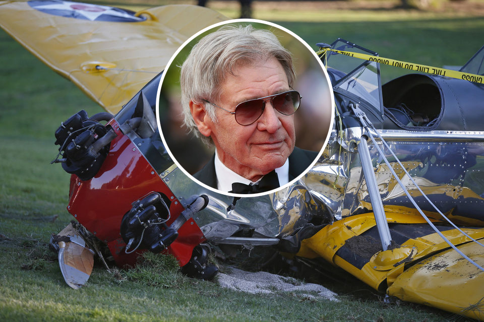 72year old actor, Harrison Ford injured in plane crash(02)
