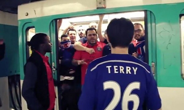 PSG fans were not happy with this guy Picture YouTube