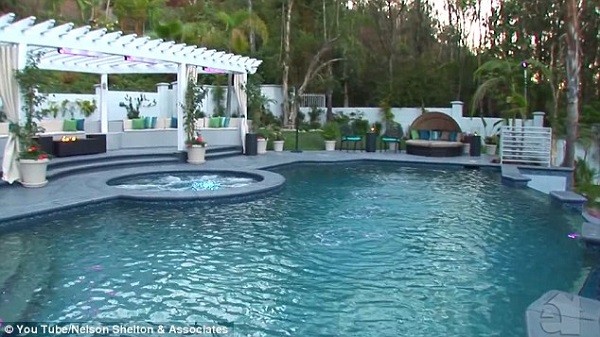 The 10,000 square-foot mansion features seven bedrooms as well as a swimming pool