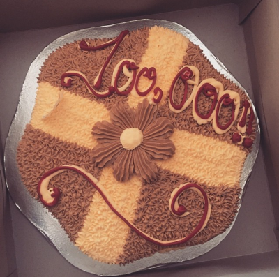 M.I Abaga's cake to celebrate hitting 100k followers on Instagram