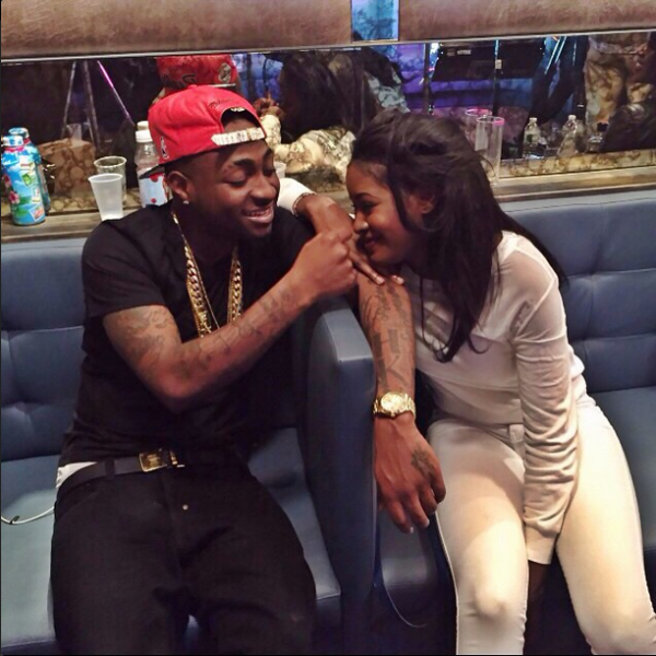 (Davido and his new boo, Sira. Photo: Instagram)