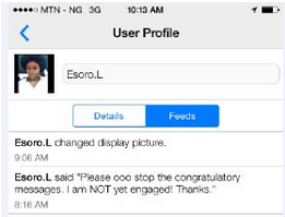 The alleged BBM denial by Lilian Esoro