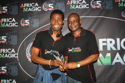 iREP Head of Operations, Lanre Olupona with his award