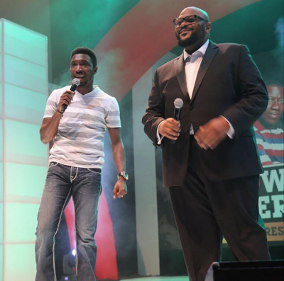 Timi Dakolo and Ruben Studdard