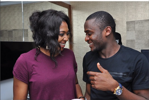 (Lilian Esoro and Ubi Franklin. Photo: Instagram)