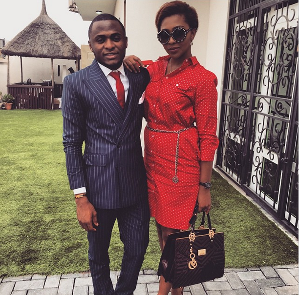 (Ubi Franklin and Lilian Esoro. Photo: Instagram)