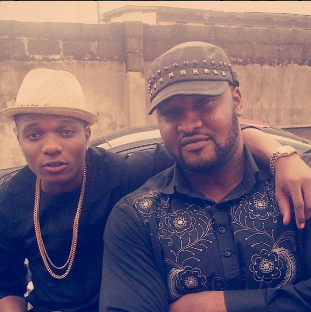 (Wizkid and his bodyguard, Roy. Photo: Instagram)