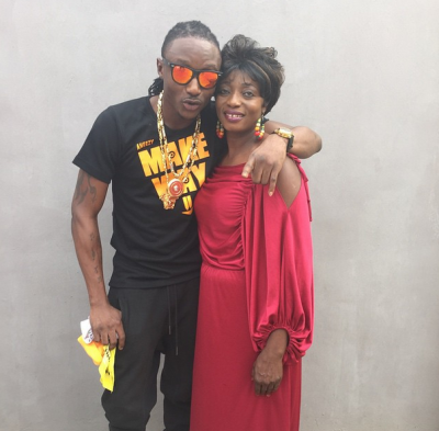 Terry G and his mum