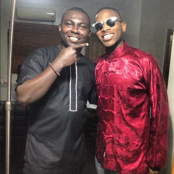 (Dr Timi and D'banj. Photo: Instagram/@doctortimi)