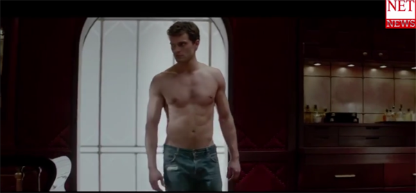 (Jamie Dornan has overthrown last year’s top spot holder, Zac Efron as the ‘Hottest Hunk’ of 2015. Photo: NET News/Youtube)