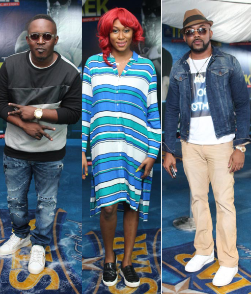 Banky W, MI and Cynthia Morgan