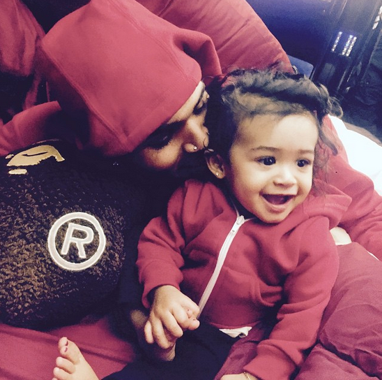 (It was first reported that Chris had fathered a child with he and his ex-girlfriend Karrueche Tran's mutual friend Nia Amey. Photo: Instagram)
