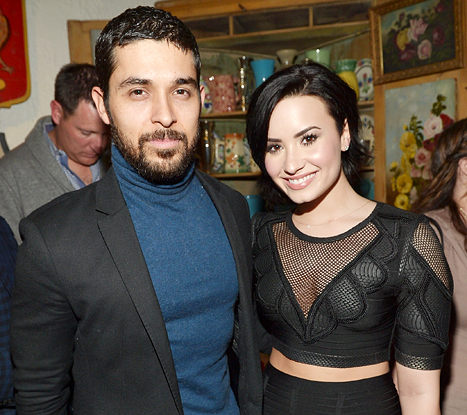 Demi Lovato and Wilmer Valderrama