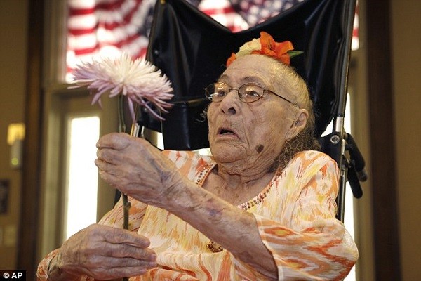 Gertrude Weaver, the world's oldest person, died at 116 on Monday in Camden, Arkansas