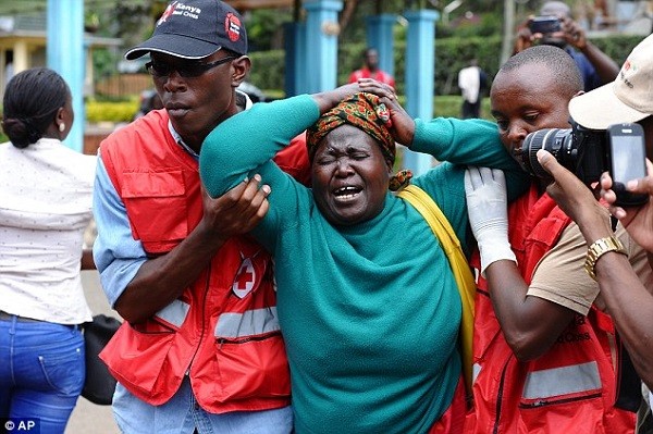 Grief-stricken locals could not hide their anguish in the wake of Kenya's worst terrorist attack since 1998