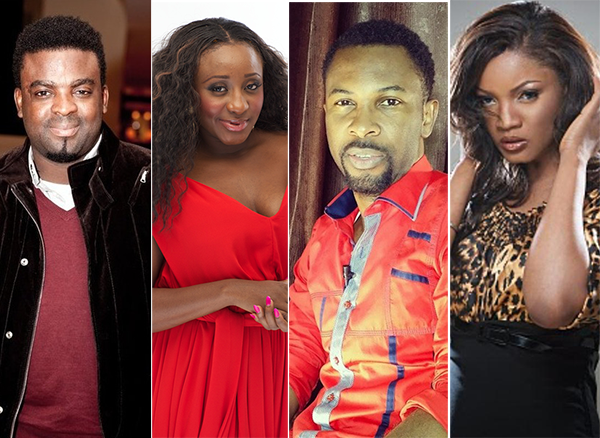 Kunle-Afolayan, Ini Edo, Ruggedman, Omotola Jalade Ekehinde