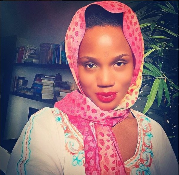 Maheeda has released new photos to celebrate the new Nigeria government of change. Photo: Instagram