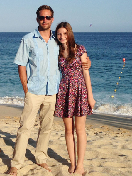 Meadow and Paul Walker