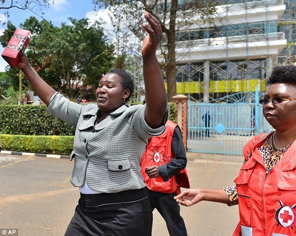 One woman (not pictured) claimed she hid under the bodies of two of her friends to avoid the attention of the gunmen at Garissa University College