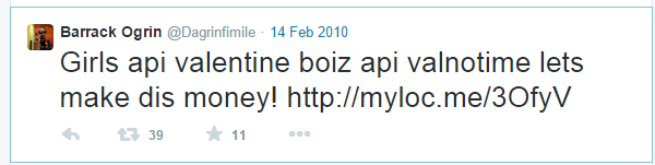 Great tweets by Dagrin