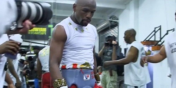 The Showtime video takes you inside Floyd Mayweather Jnr's training camp ahead of $300m fight