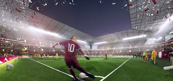 The stadium is expected to host matches up to the quarter-final stage of the World Cup in Qatar in 2022