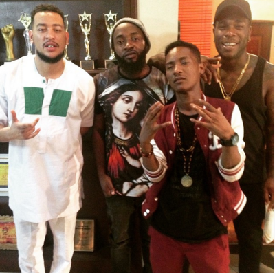AKA, Loose Kaynon, Jesse Jagz and Burna Boy