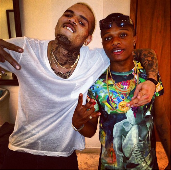 (Wizkid and Chris Brown. Photo: Instagram)