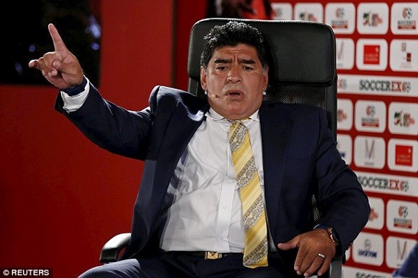 Argentina legend Diego Maradona has hailed his friend Jose Mourinho as the 'greatest'