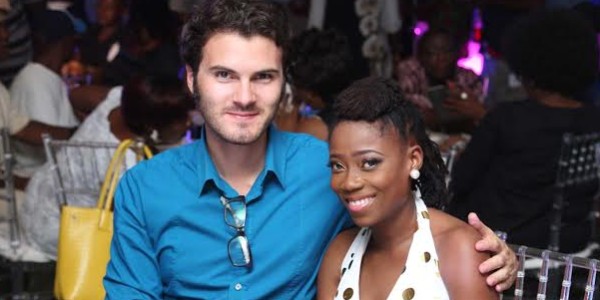 (Tosyn Bucknor says YES to her boo. Photo: Filed)