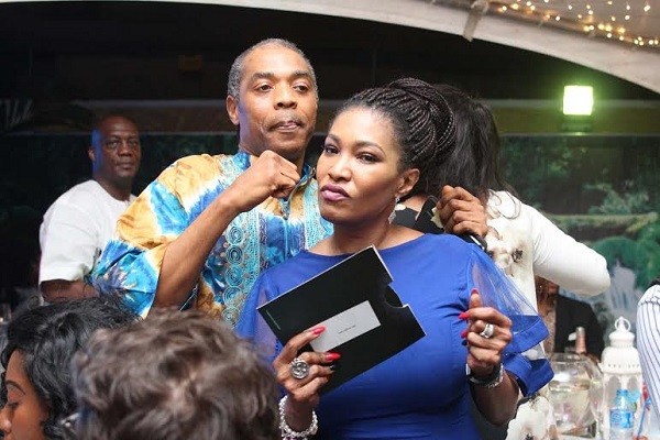 Femi Kuti and Funke Kuti